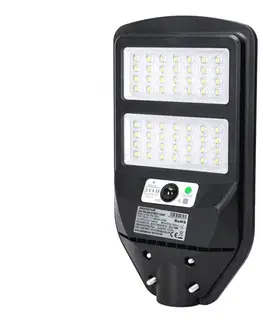 Záhradné lampy  B.V.  - LED Solárna pouličná lampa so senzorom LED/70W/3,2V 4000mAh6500K + DO B1020136G
