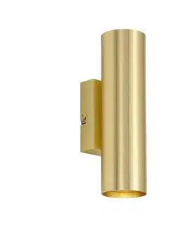 Nástenné osvetlenie Moderná nástenná lampa mosadz 2-svetlo - Jeana