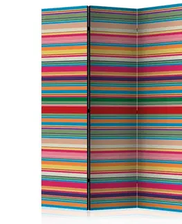 Paravány Paraván Subdued stripes Dekorhome