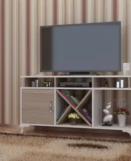 TV stolíky TV stolík Ay - White, Cordoba