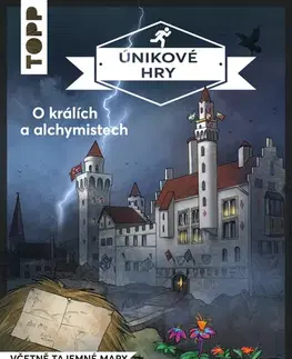 Krížovky, hádanky, hlavolamy Únikové hry: O králích a alchymistech - Sebestian Frenzel,Simon Zimpfer