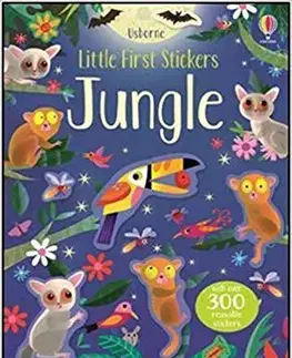 V cudzom jazyku Little First Stickers Jungle - Kirsteen Robson,Lucas Gareth