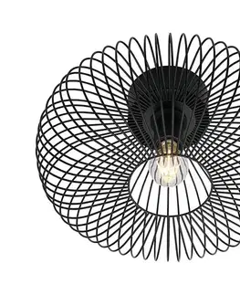 Svietidlá Nordlux - Stropné svietidlo BERONI 1xE27/60W/230V pr. 40,3 cm čierna 2412336003