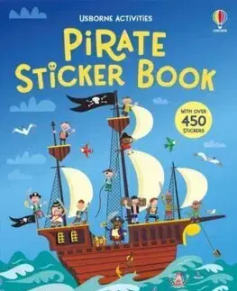 Pre chlapcov Pirate Sticker Book - Fiona Watt,Paul Nicholls