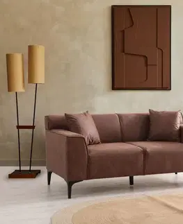 Pohovky a gauče Dvojmiestna pohovka New Petra 2 - Cognac
