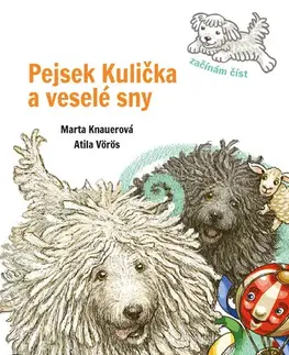 Rozprávky Pejsek Kulička a veselé sny – Začínám číst - Marta Knauerová
