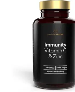 Multivitamíny The Protein Works Immunity Vitamin C & Zinc 60 tab.