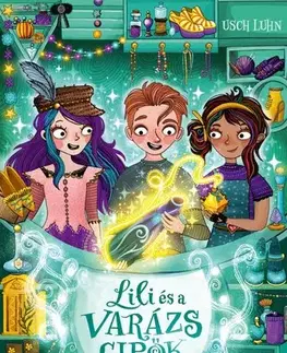 Fantasy, upíri Az elsüllyedt város - Lili és a varázscipők 8. - Usch Luhn