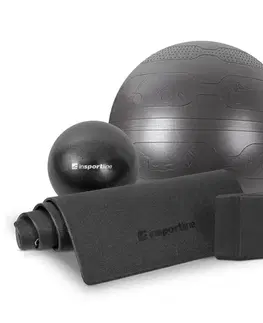 Ostatné fitness náradie Joga súprava inSPORTline Black