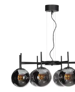 Svietidlá ByRydens 4202030-4505 - Luster na lanku BOYLE 8xE27/5W/230V 4202030-4505