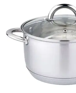 Hrnce MAKRO - Hrniec nerezový 18cm s pokrievkou