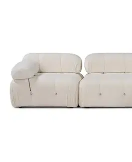 Sedacie súpravy Rohová sedacia súprava / Rohová pohovka Bubble Beige L1-O1-1R-PUF