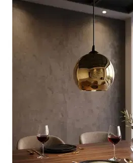 Svietidlá  LED luster na lanku CUBUS pr. 25 cm 1xE27/15W/230V 5742