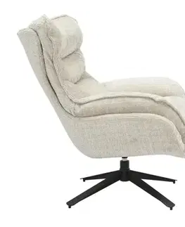 Relaxačné a masážne Otočné relaxačné kreslo FORSETI Dekorhome