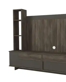TV stolíky MURDO vysoký TV stolík, cura/antracit