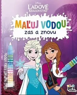 Pre deti a mládež - ostatné Maľuj vodou zas a znovu - Ľadové kráľovstvo