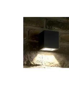 LED osvetlenie  LED solárne nástenné svietidlo QUERK LED/1,2V 3000/4000K IP54 800 mAh 004518