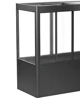 Truhlíky Biohort Skleník BIOHORT Florentina 201,6 x 103 x 213,4 cm (tmavo šedá metalíza)