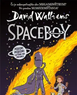 Dobrodružstvo, napätie, western Spaceboy - David Walliams,Jana Vlašičová