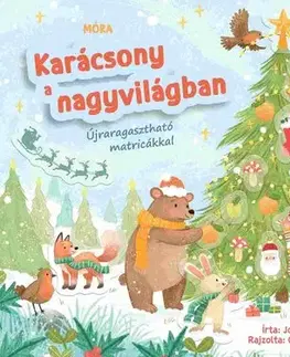 Nalepovačky, vystrihovačky, skladačky Karácsony a nagyvilágban - Hannah Joli