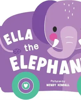 Leporelá, krabičky, puzzle knihy Rolling Pals: Ella the Elephant - duopress