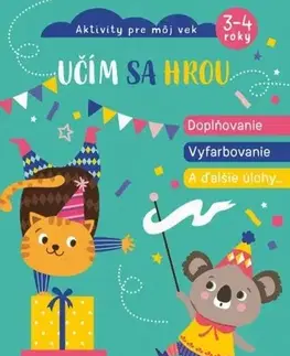 Nalepovačky, vystrihovačky, skladačky Učím sa hrou - Doplňovanie, vyfarbovanie a ďalšie úlohy