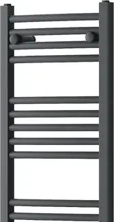 Radiátory do kúpeľne MEXEN/S - Ares radiátor + vykurovacia tyč 900 x 400 mm, 300 W, antracit W102-0900-400-2300-66