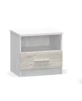 Nočné stolíky BAVARYA sada 2 nočných stolíkov