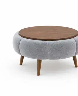 Konferenčné stolíky Konferenčný stolík PAPATYA 60 WALNUT