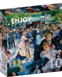 1000 dielikov Enjoy Puzzle Auguste Renoir: Tanec v Moulin de la Galette