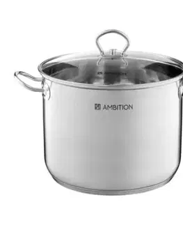 Hrnce Kinekus Hrniec nerezový, 26cm, 11L, s pokrievkou ACERO