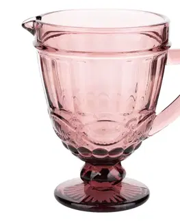 Džbány KONDELA Savoy džbán na vodu 1150 ml ružová