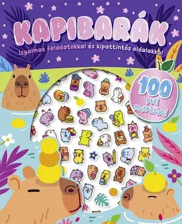 Pre deti a mládež - ostatné Kapibarák - Izgalmas feladatokkal és kipattintós oldalakkal