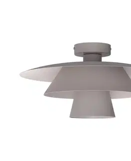 Svietidlá  Stropné svietidlo PLATO 1xE27/15W/230V pr. 32 cm krémové 5746