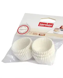Dekorácie a bytové doplnky Papierové formičky  na pralinky 35 mm biele 521957