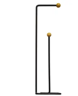 Kúpeľňové doplnky Kúpeľňový Stojan Model 205 Čierna Wood