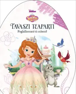 Pre deti a mládež - ostatné Tavaszi teaparti - Foglalkoztató és színező