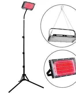 Infračervené lampy Infračervená LED lampa so stojanom inSPORTline Elbasan - 96 LED