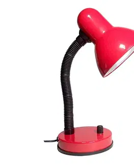 Lampy Prezent Stmievateľná stolná lampa KADET -S 1xE27/40W červená 3092CV