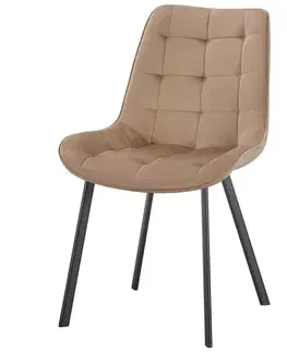 Čalúnené stoličky Stolička Ore 12323 béžová