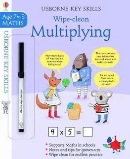 V cudzom jazyku Wipe-Clean Multiplying 7-8 - Holly Bathie,Elisa Paganelli