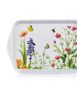 Dekorácie a bytové doplnky Melamínová  servírovacia tácka Meadow 21x14 cm 12530525