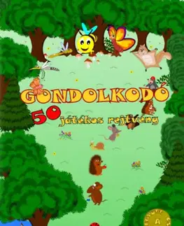 Pre deti a mládež - ostatné Gondolkodó - 50 játékos rejtvény - József Simon
