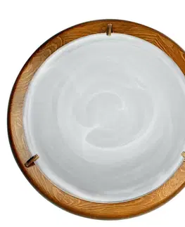 Stropná svetla Stropné svietidlo Duna, dub alabaster
