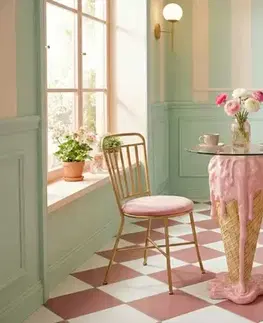 Barové stoličky Barový stôl GELATO Dekorhome