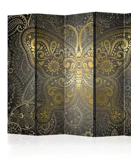 Paravány Paraván Golden Butterfly Dekorhome