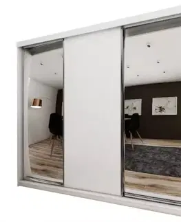Šatníkové skrine Skriňa Top 24 250 Biely