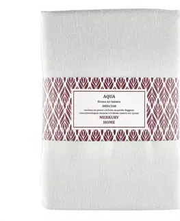 Záclony do obývačky Záclona na páske AQUA polyester cru 400x160 Merkury Home