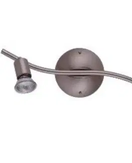 Moderné lampy do obývačky Stropné bodové svietidlo GU1001J-2S Saténový chróm LS2