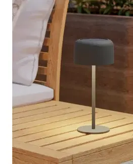 Lampy Eglo 901894 - LED solárna stolová lampa ROCCANOVA LED/2,8W/3,7V IP44 zelená 901894